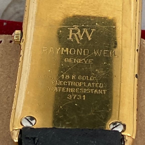Vintage Raymond Weil Geneve Swiss Quartz Curvex Watch - Picture 10 of 13